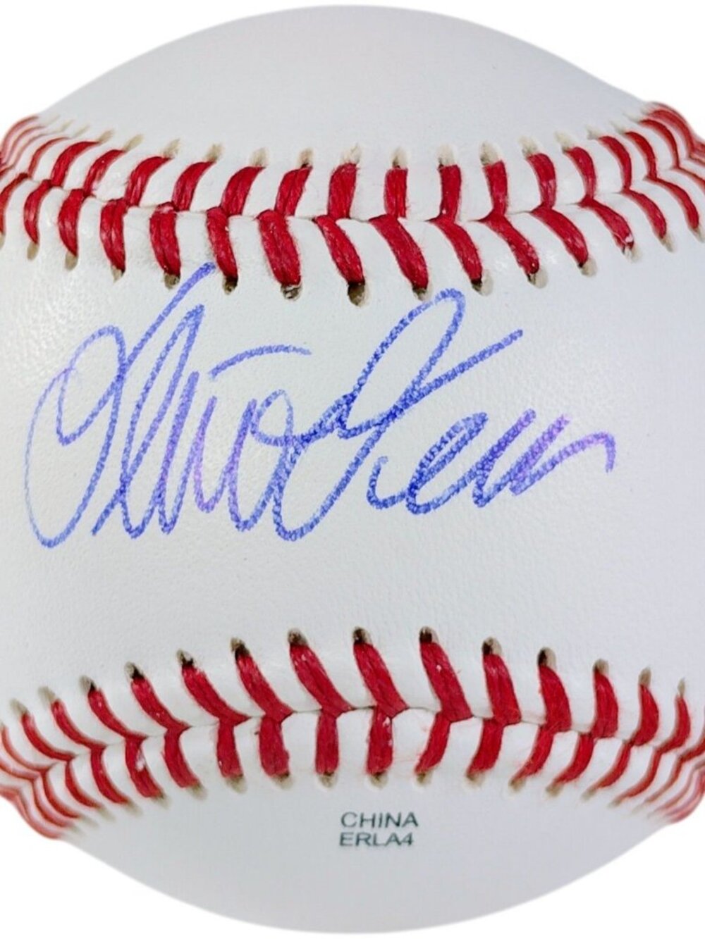Oliver Dunn Signed Baseball Milwaukee Brewers Autograph Proof COA